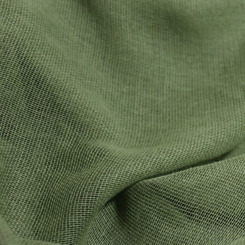 Gauze fabric Olive Green