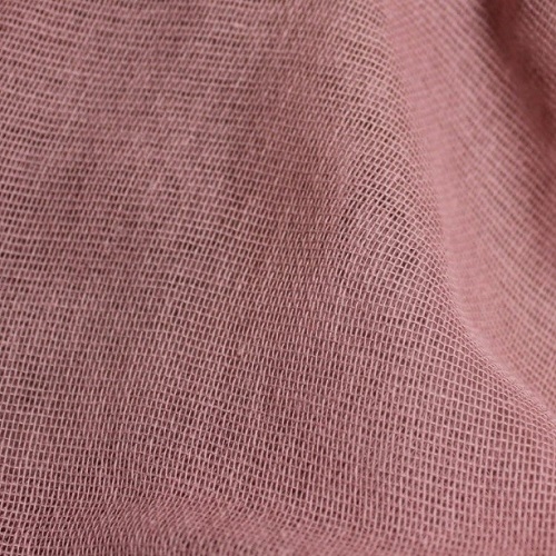 Gauze fabric Dirty Pink