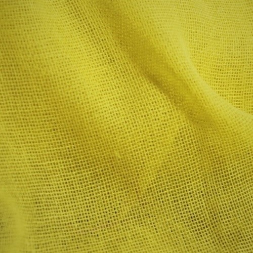 Gauze fabric Yellow